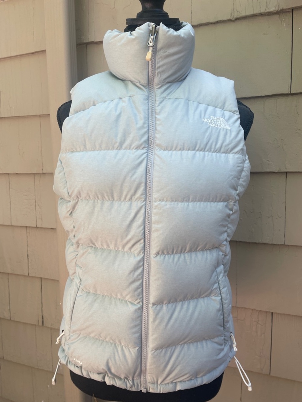Women's light grey The North Face Hydrenalite Down Puffer Vest like new